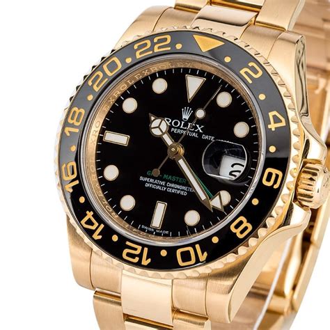 rolex gmt full gold price